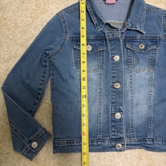 Denim Jean Jacket - Kids Medium ( 8 to 10 Years ) - Picture 6 of 7